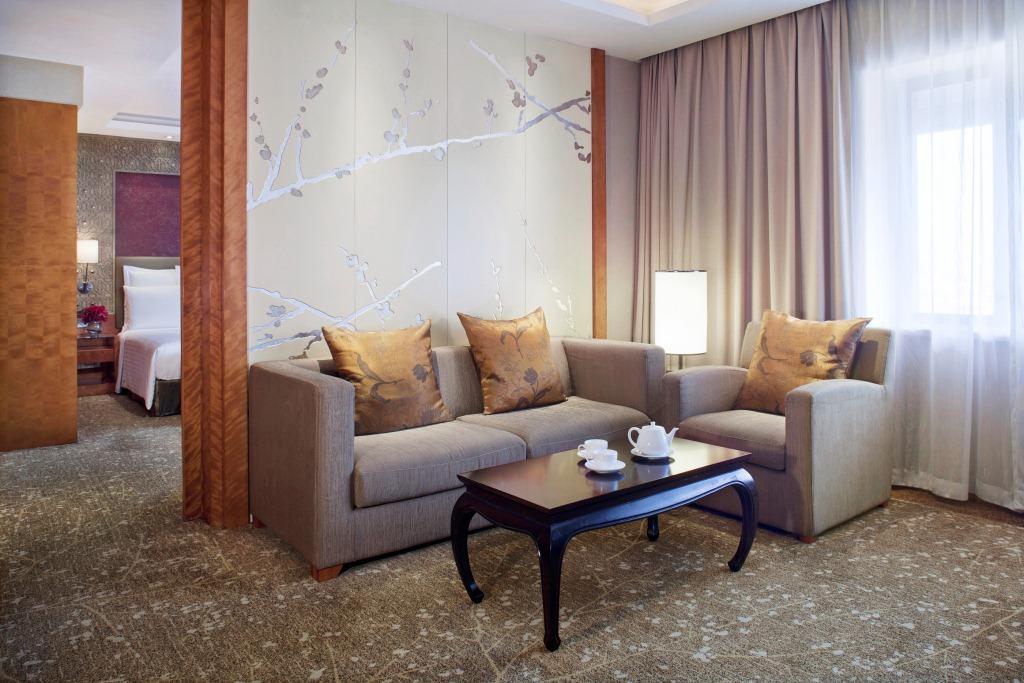 فندق الصين قوانغتشو المظهر الخارجي الصورة A suite at the hotel