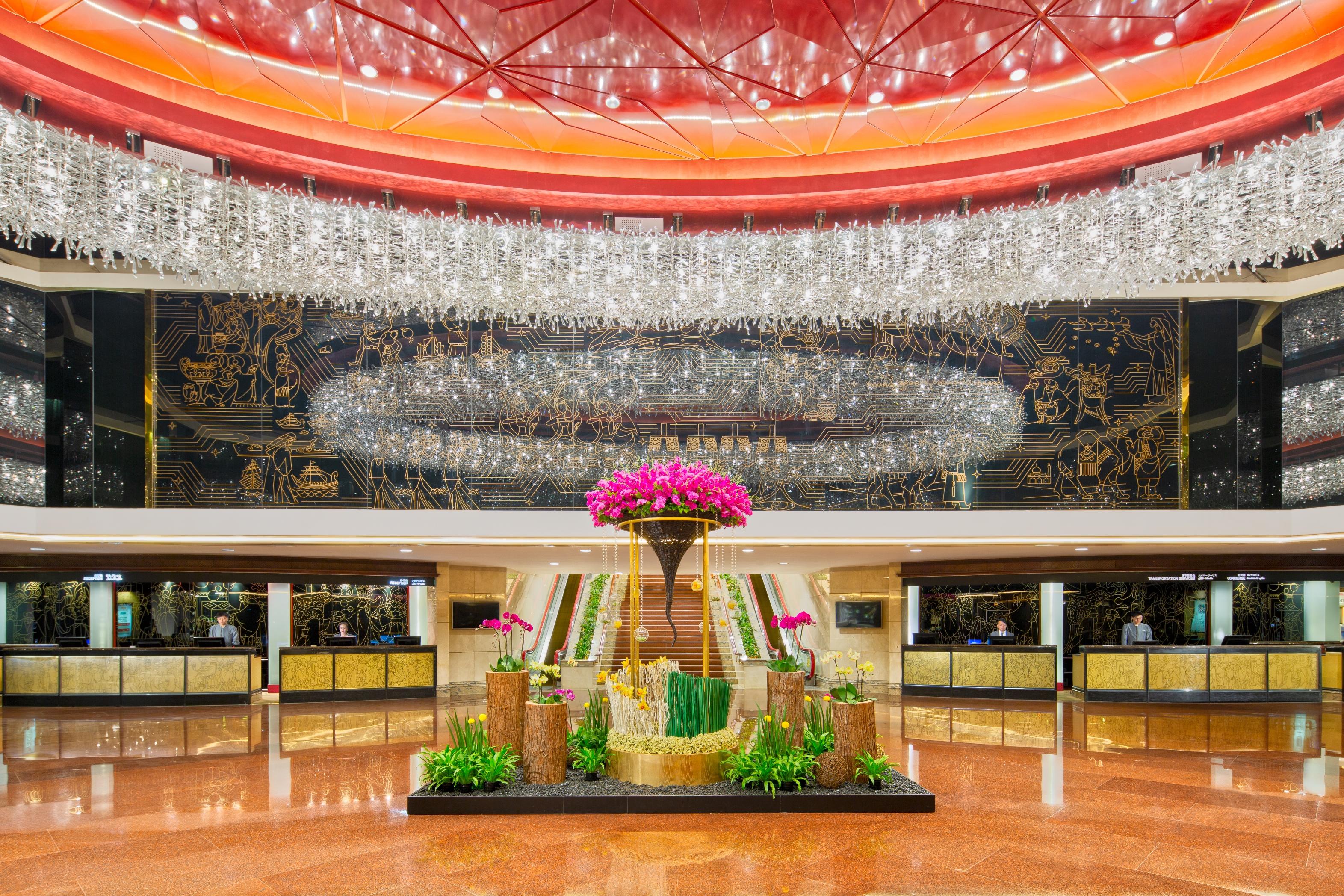 فندق الصين قوانغتشو المظهر الخارجي الصورة The lobby of the hotel