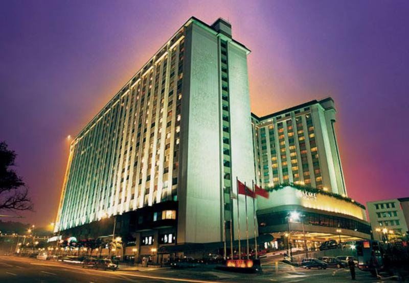 فندق الصين قوانغتشو المظهر الخارجي الصورة The hotel at night